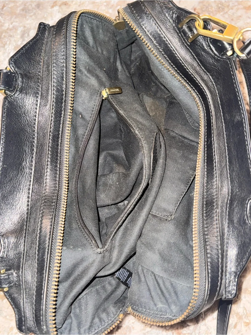 Fossil classic black